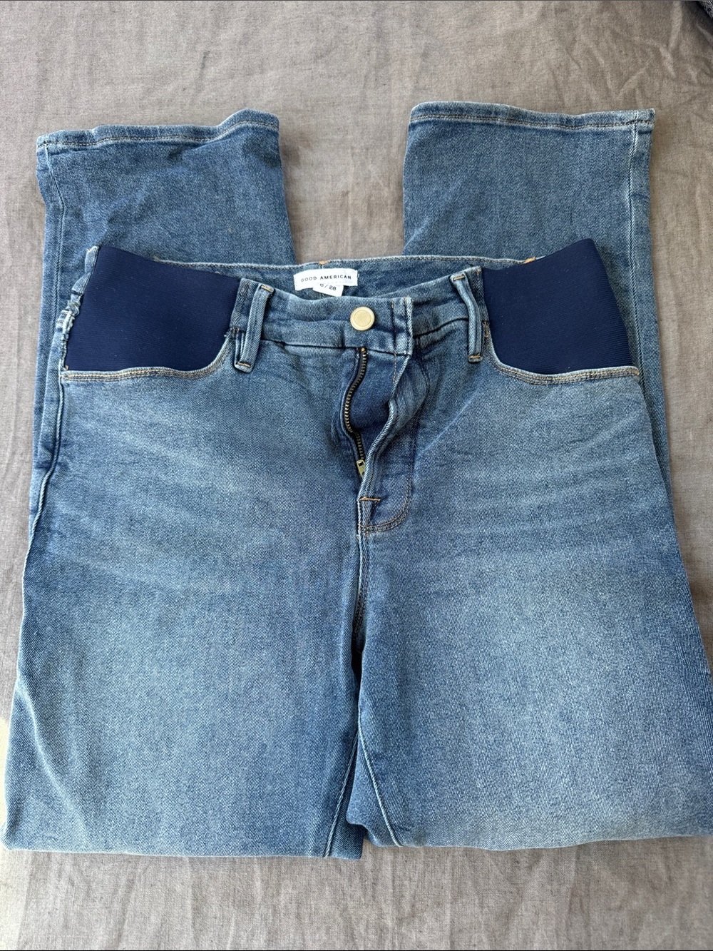 Good American maternity jeans